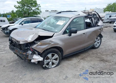 2015 Subaru Forester 2.5I из США, поврежденный, VIN JF2SJABCXFH519491